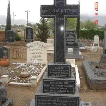 KITCHING C.J.M. 1898-1943