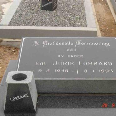 LOMBARD Jurie 1946-1993