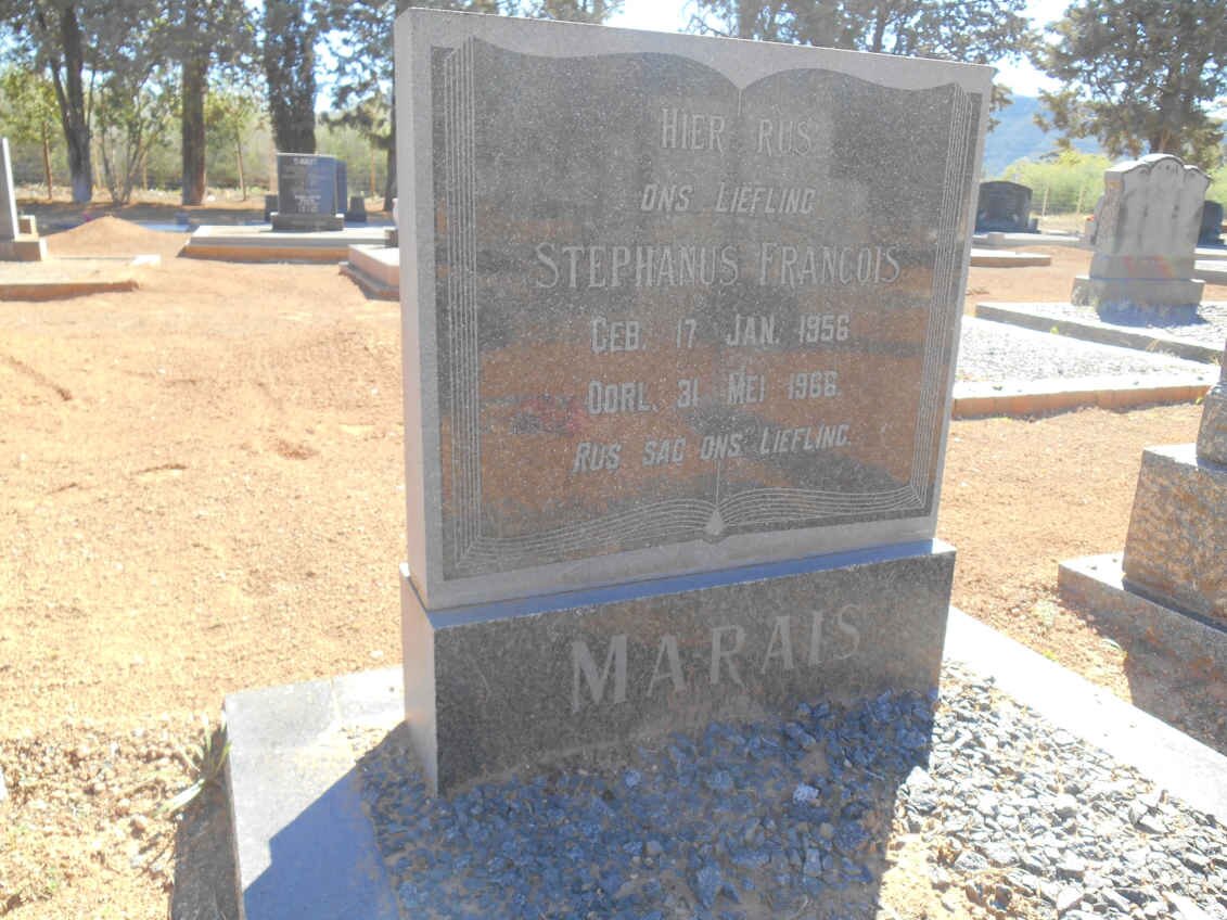 MARAIS Stephanus Francois 1956-1966