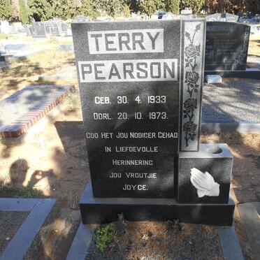 PEARSON Terry 1933-1973