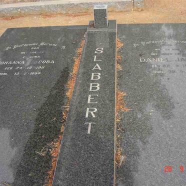 SLABBERT Daniel Jacobus 1898-1989 &amp; Johanna Jacoba 1911-1999