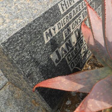 THERON Jan D. 1878-1930