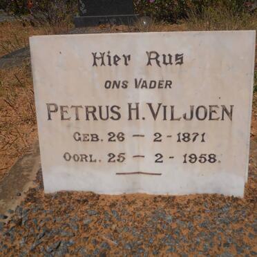 VILJOEN Petrus H. 1871-1958