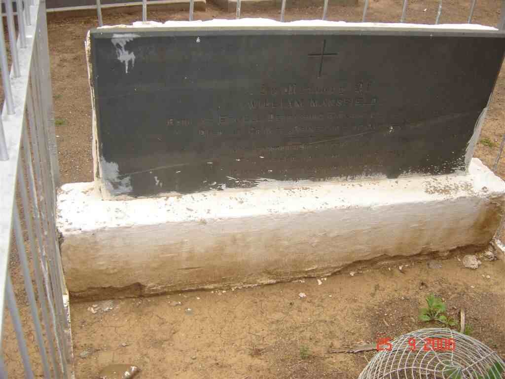 MANSFIELD William 1848-1872