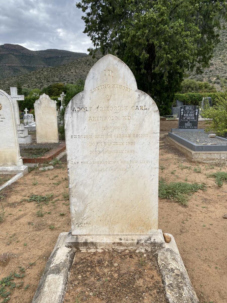 ARENHOLD Adolf Friedrich Carl 1831-1888