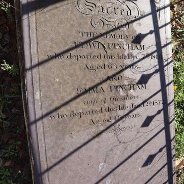FINCHAM Edwin -1869 & Emma -1872