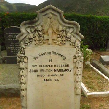 NARRAWAY John Wilton -1911