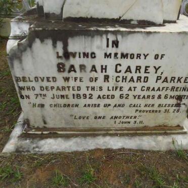 PARKES Richard 1831-1898 & Sarah Carey -1892 :: PARKES Richard Henry 1868-1896 :: PARKES Janie -1899_2