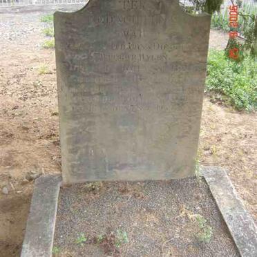 BRITS Susanna Catharina formerly WYLEN nee DIEDERICKS 1773-1865