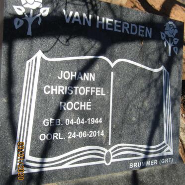 HEERDEN Johan Christoffel Roché, van 1944-2014