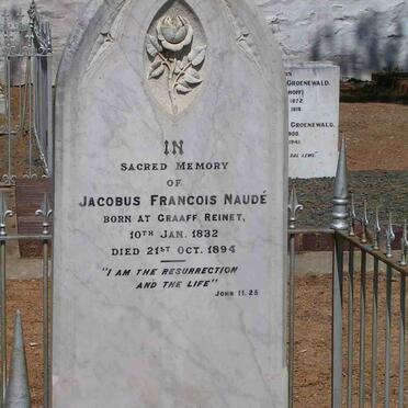 NAUDÉ Jacobus Francois 1832-1894