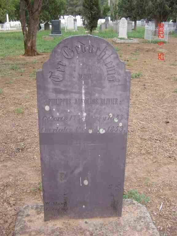 OLIVIER Philippus Arnoldus 1853-1853