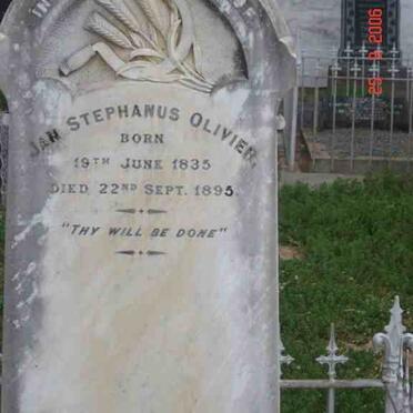OLIVIER Jan Stephanus 1835-1895