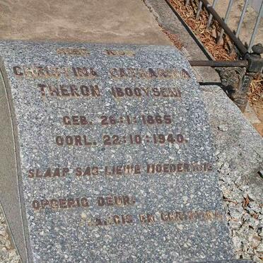 THERON Christina Catharina nee. BOOYSEN 1865-1940