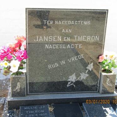 THERON Willie J.P. 1932-2003