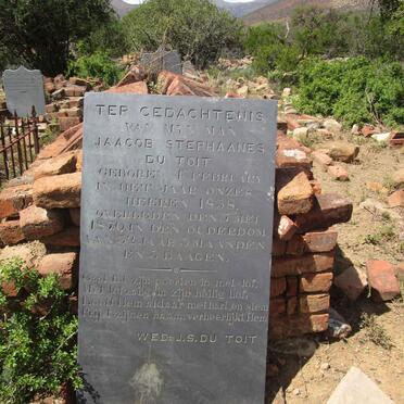 TOIT Jaacob Stephaanes, du 1838-1870