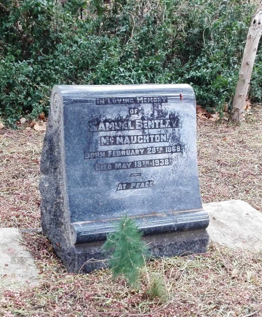 McNAUGHTON Samuel Bentley 1868-1938