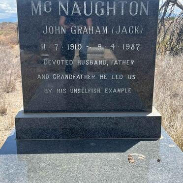 MCNAUGHTON John Graham 1910-1987