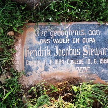 STEWART Hendrik Jacobus 1884-1966