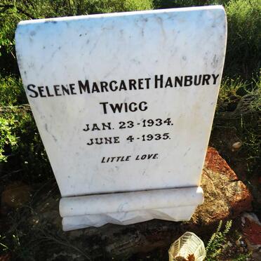 TWIGG Selene Margaret Hanbury 1934-1935