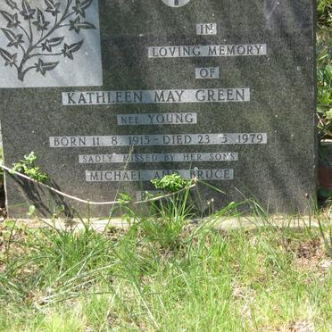 GREEN Kathleen May nee YOUNG 1915-1979