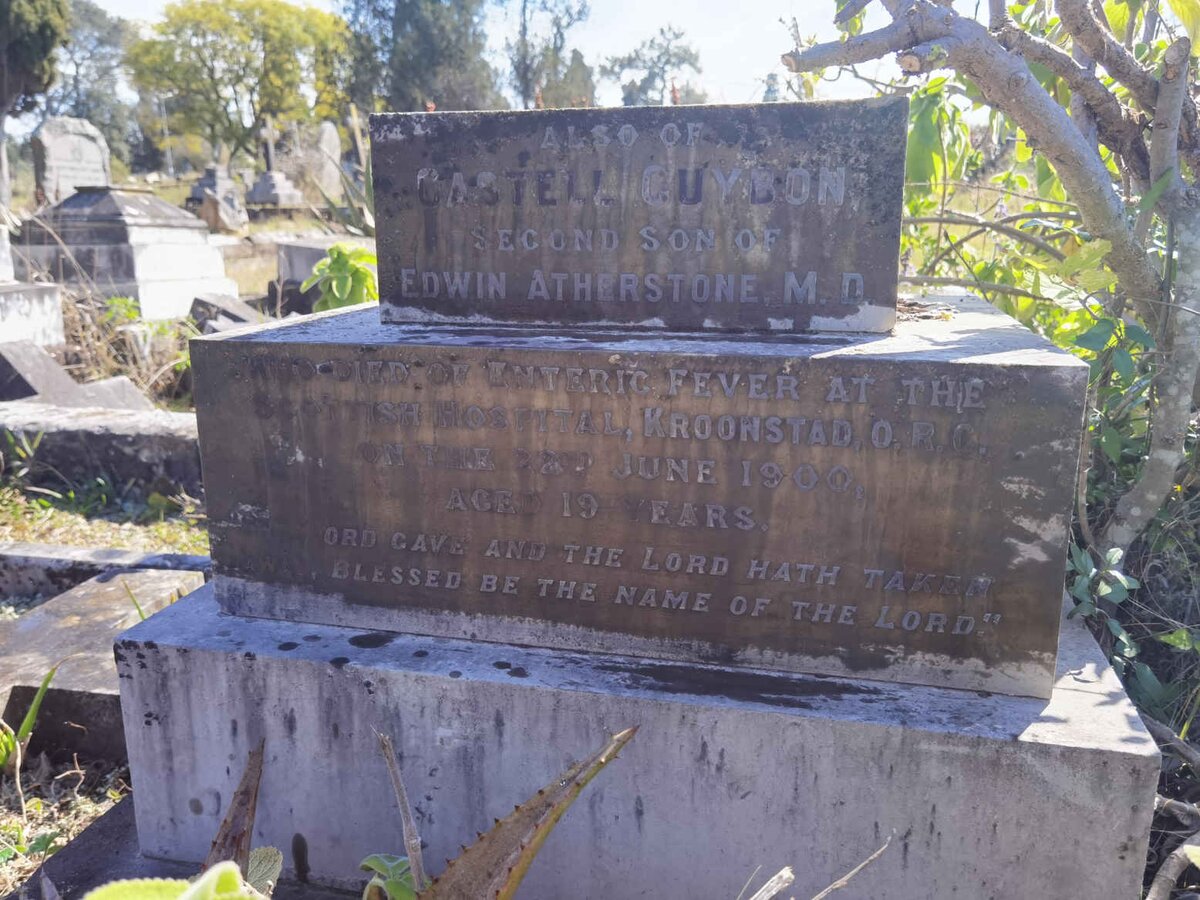 ATHERSTONE Castell Guybon -1900