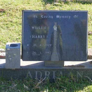 ADRIAAN Willem 1929-1982