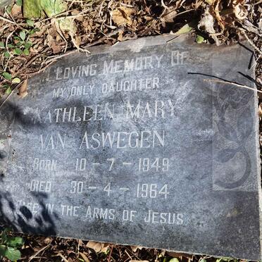 ASWEGEN Kathleen Mary, van 1949-1964