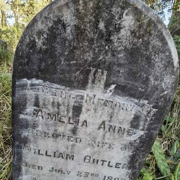 BUTLER Amelia Anne -1897