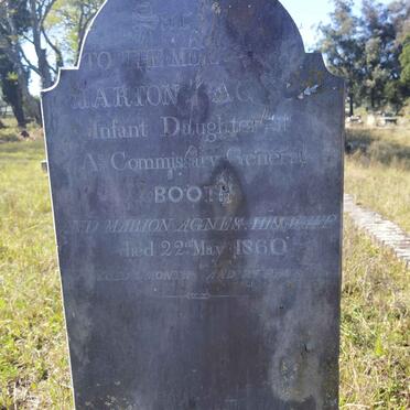 BOOTH Marion Agnes -1860