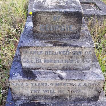 BISHOP Georgie -1885