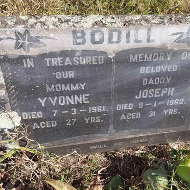 BODILL Joseph -1962 &amp; Yvonne -1961