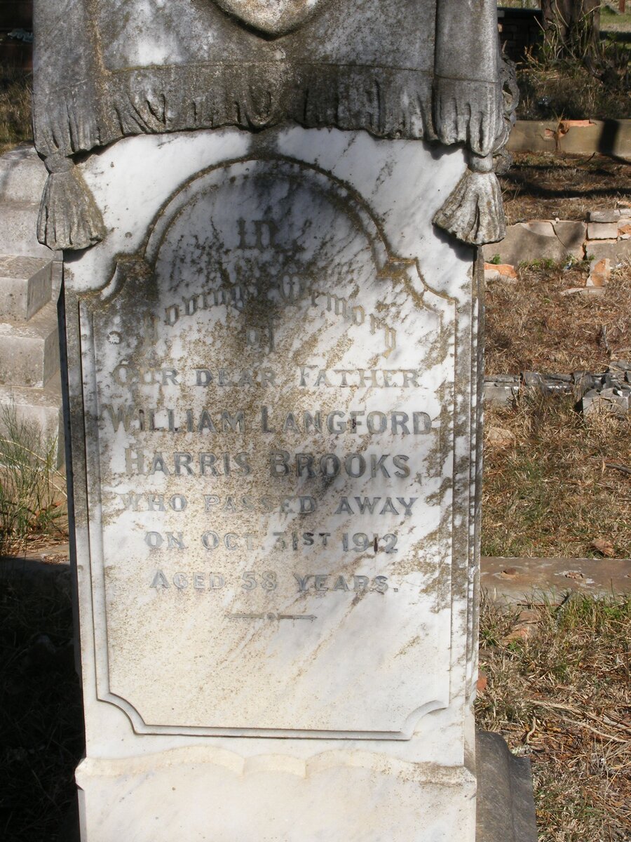 BROOKS William Langford Harris -1912