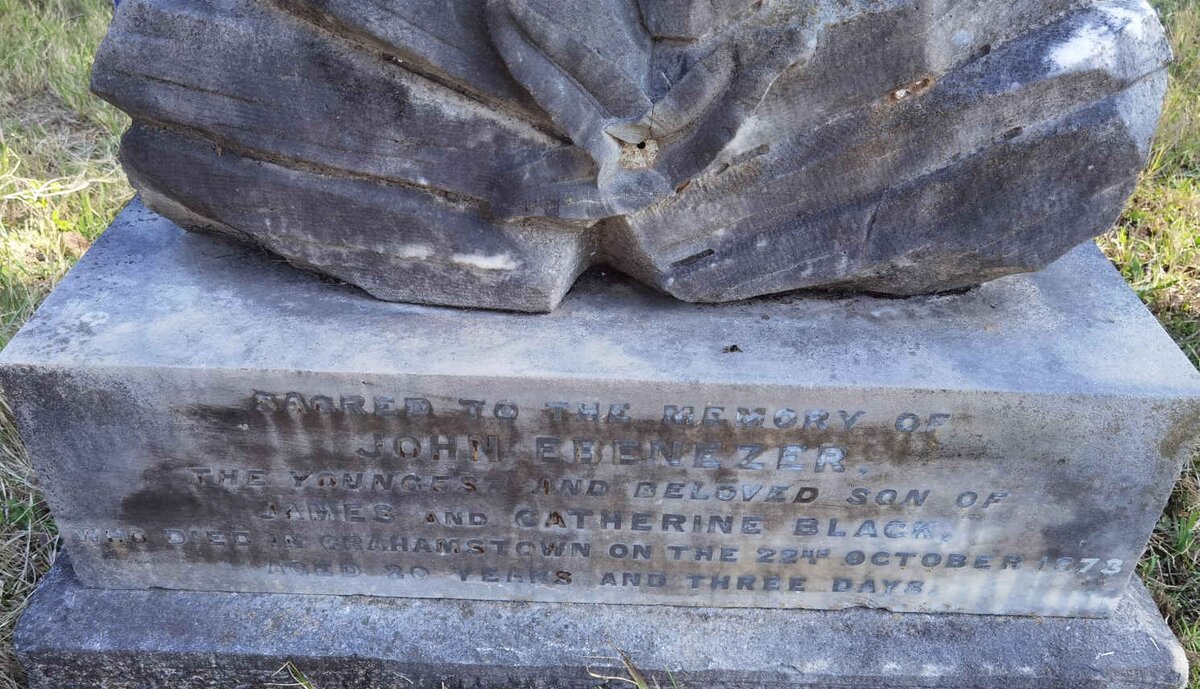 BLACK John Ebenezer -1873