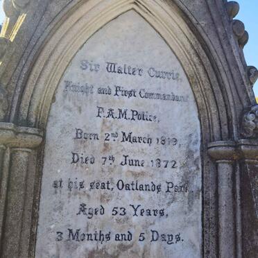 CURRIE Walter 1819-1872 & Helen 1875 _1