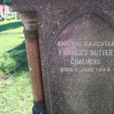 CHALMERS Frances Nutter -1959