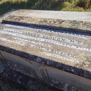 CLOUGH George Carver -1876