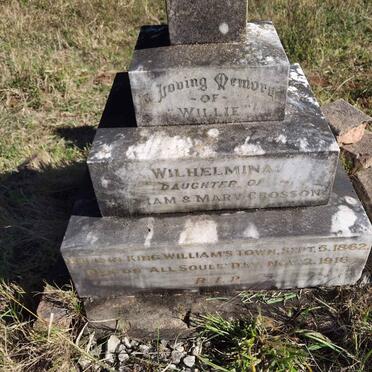 CROSSON Wilhelmina 1862-1916