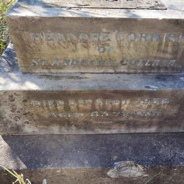 CORNISH Theodore -1936