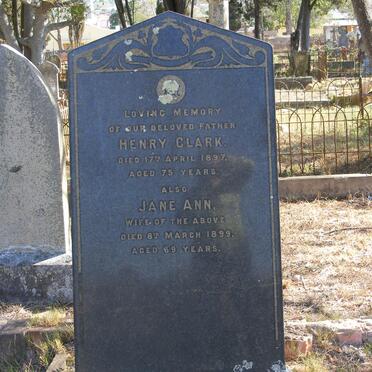 CLARK Henry-1897 &amp; Jane Ann -1899 
