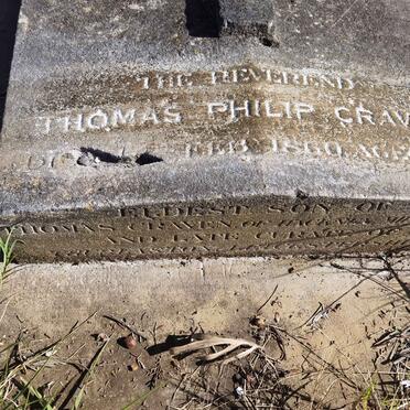 CRAVEN Thomas Philip -1860