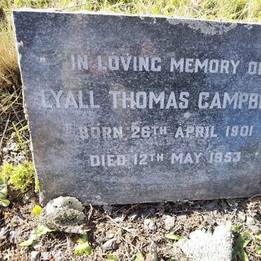 CAMPBELL Lyall Thomas 1901-1953