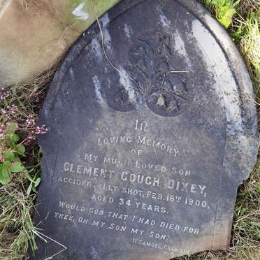 DIXEY Clement Gough -1900