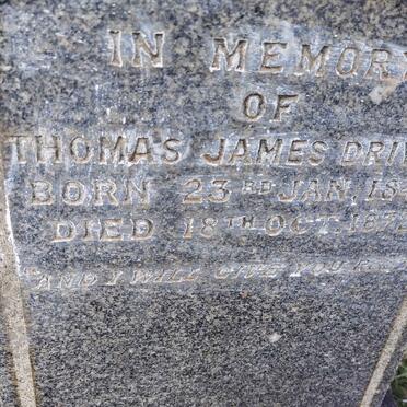 DRIVER Thomas James 1842-1872
