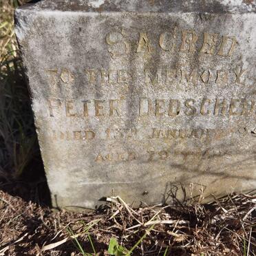 DEDSCHEDER Peter -1903
