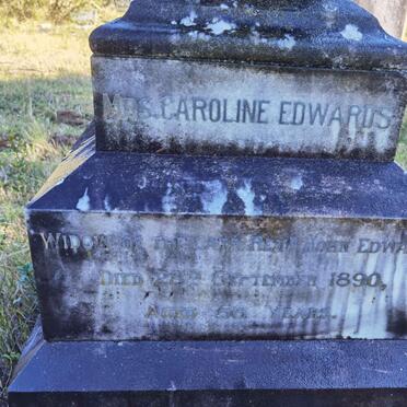 EDWARDS Caroline -1890