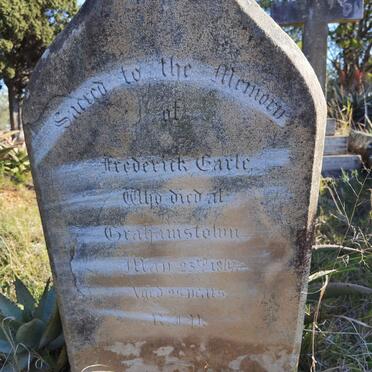 EARLE Frederick -1867