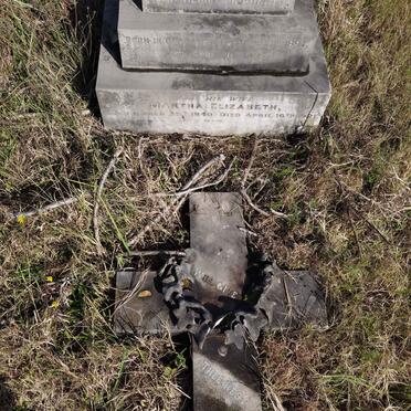 FINAUGHTY John Henry 1847-1890 &amp; Martha Elizabeth 1840-1921