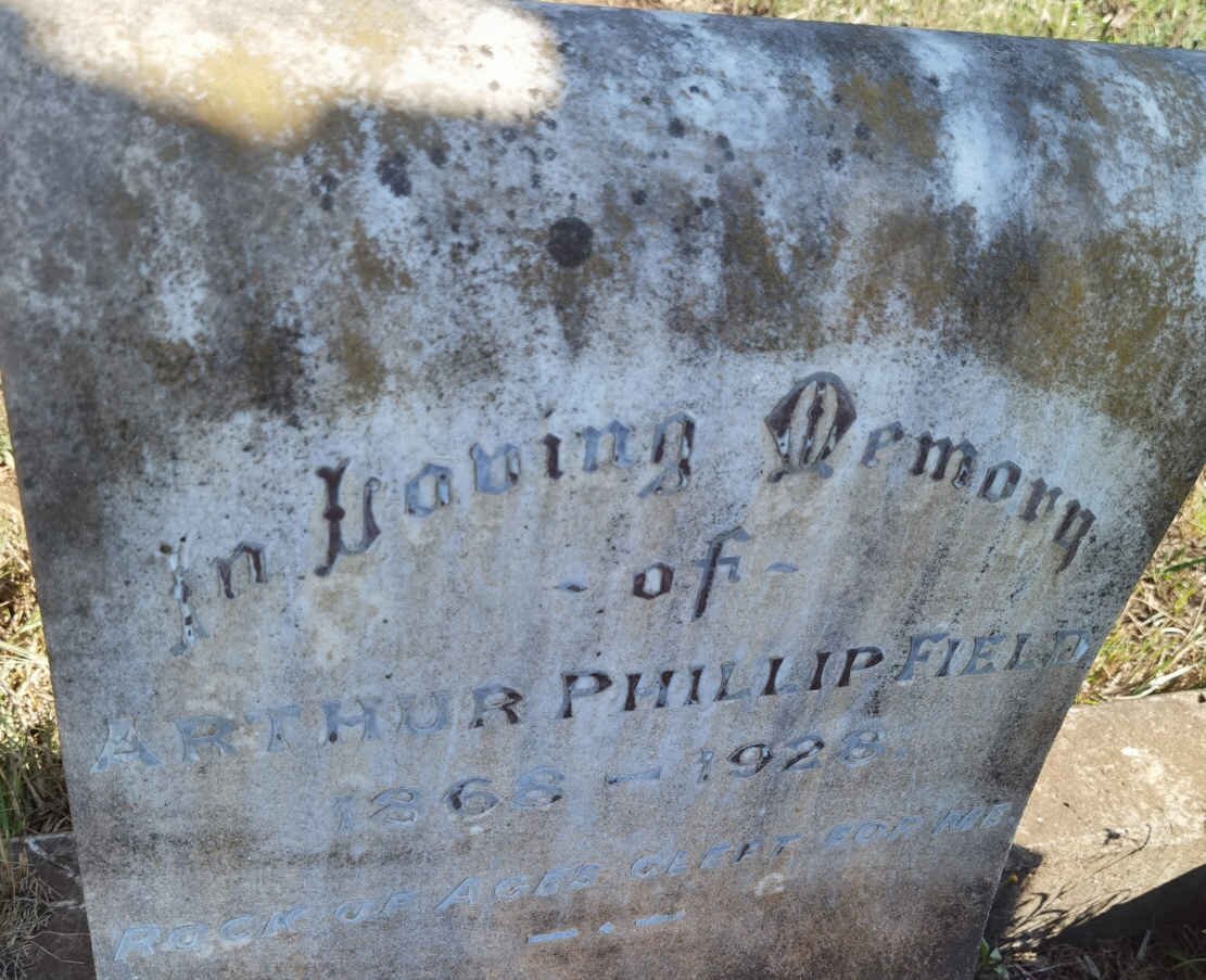 FIELD Arthur Phillip 1868-1928