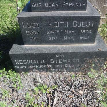 GUEST Reginald Steward 1861-1943 &amp; Lucy Edith 1874-1941